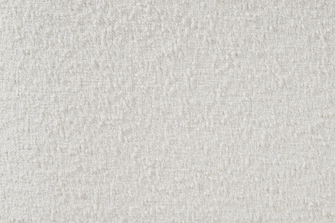 Miliboo Suspension|Suspension-Abat-jour pour suspension double en tissu effet laine bouclée écru L62 cm TESSA