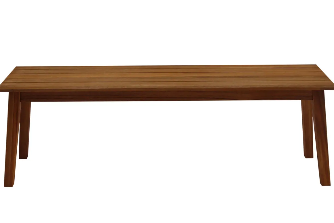 Miliboo Banc|Chaise De Jardin-Banc de jardin bois massif L145 cm CANOPEE