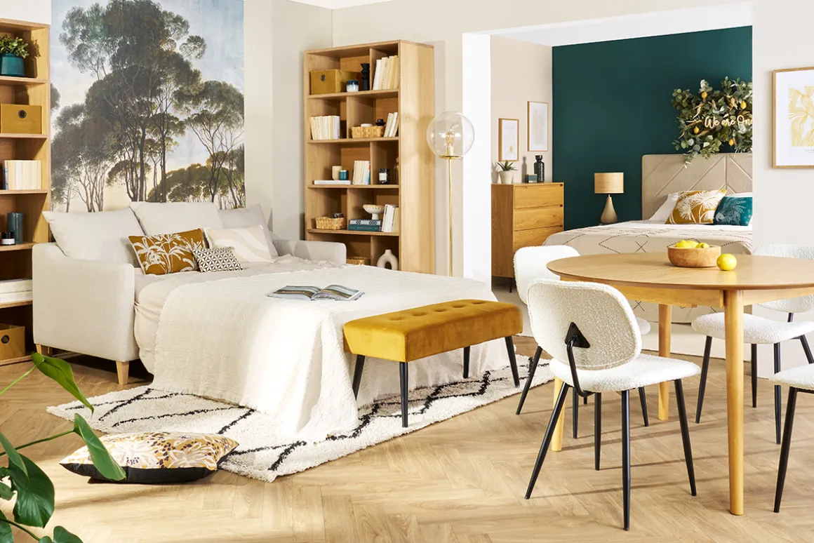 Miliboo Banc|Meuble D'entrée-Banc design capitonné en tissu velours bronze et métal noir L96 cm GUESTA