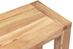 Miliboo Chaise En Bois|Banc-Banc en bois massif L95 cm BALTO