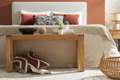 Miliboo Chaise En Bois|Banc-Banc en bois massif L95 cm BALTO