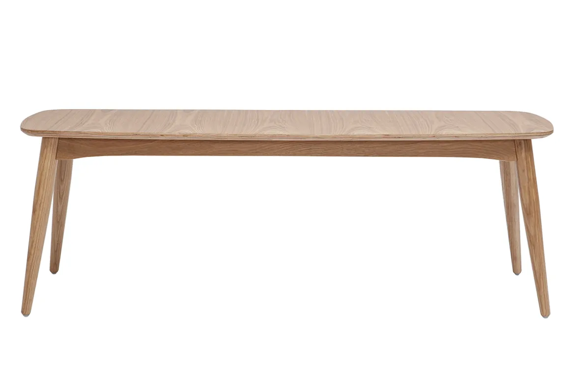 Miliboo Chaise En Bois|Banc-Banc scandinave bois clair L130 cm NORDECO