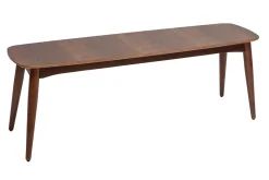 Miliboo Chaise En Bois|Banc-Banc vintage bois foncé noyer L130 cm NORDECO