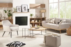 Miliboo Bibliothèque Et Étagère|Bibliothèque Et Étagère-Bibliothèque basse finition bois clair chêne L140 cm EPURE