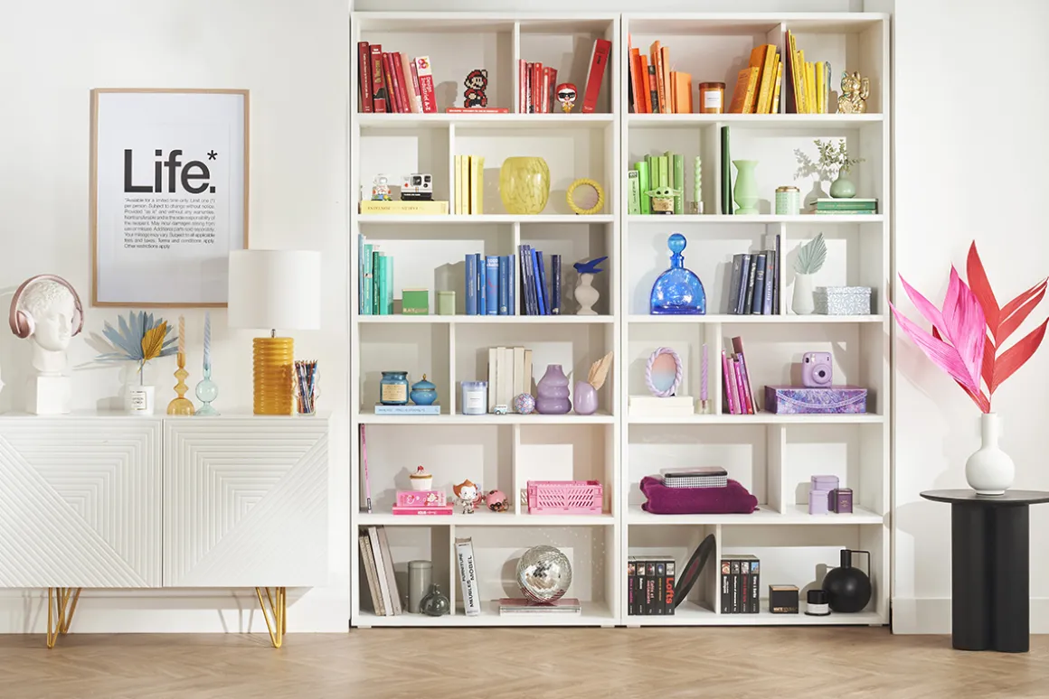 Miliboo Bibliothèque Et Étagère|Bibliothèque Et Étagère-Bibliothèque design bois blanc L92 cm EPURE