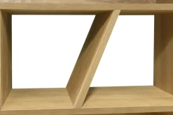 Miliboo Bibliothèque Et Étagère|Bibliothèque Et Étagère-Bibliothèque design en bois clair L120 cm AZTEQUE