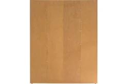 Miliboo Bibliothèque Et Étagère|Bibliothèque Et Étagère-Bibliothèque design finition bois clair chêne L149 cm RYTHM