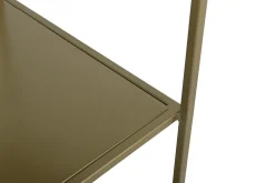 Miliboo Bibliothèque Et Étagère|Bibliothèque Et Étagère-Bibliothèque en métal doré 5 étagères L82 cm MAGIC