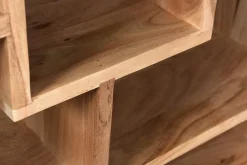 Miliboo Bibliothèque Et Étagère|Bibliothèque Et Étagère-Bibliothèque ouverte design en bois massif L80 cm CHAPMAN