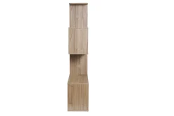 Miliboo Bibliothèque Et Étagère|Bibliothèque Et Étagère-Bibliothèque ouverte séparateur design finition bois clair chêne L139 cm COMO