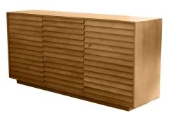 Miliboo Buffet-Buffet en bois manguier massif 3 portes L160 cm MATCHA