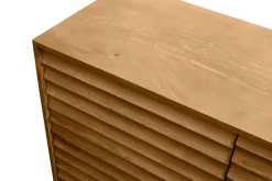 Miliboo Buffet-Buffet en bois manguier massif 3 portes L160 cm MATCHA