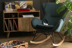 Miliboo Buffet-Buffet meuble de rangement vinyles en bois manguier massif L105 cm MATAHARI