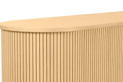 Miliboo Buffet-Buffet vintage bois clair chêne avec rangements 2 portes coulissantes L180 cm EPIC