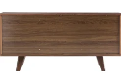 Miliboo Buffet-Buffet vintage en bois noyer 2 portes 3 tiroirs L160 cm FIFTIES