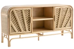 Miliboo Buffet-Buffet vintage en rotin 2 portes L150 cm GALON