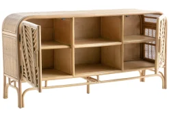 Miliboo Buffet-Buffet vintage en rotin 2 portes L150 cm GALON
