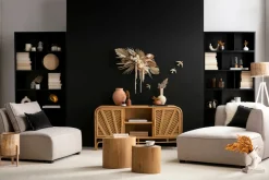 Miliboo Buffet-Buffet vintage en rotin 2 portes L150 cm GALON