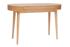 Miliboo Bureau Design-Bureau avec tiroir en bois clair L120 cm JUDITH