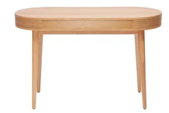 Miliboo Bureau Design-Bureau avec tiroir en bois clair L120 cm JUDITH