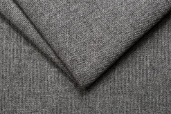 Miliboo Canapé Convertible|Voir Tous Les Canapés-Canapé convertible scandinave 3 places en tissu gris anthracite et bois clair avec matelas 10 cm CREEP