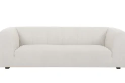 Miliboo Canapé Design|Voir Tous Les Canapés-Canapé design en tissu effet velours beige 3-4 places OLIVEIRO