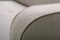 Miliboo Canapé Design|Voir Tous Les Canapés-Canapé scandinave 2 places en tissu beige et bois clair ULLA