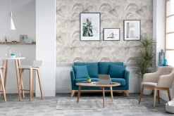 Miliboo Canapé Design|Voir Tous Les Canapés-Canapé scandinave déhoussable 2 places en tissu rose et bois clair OSLO