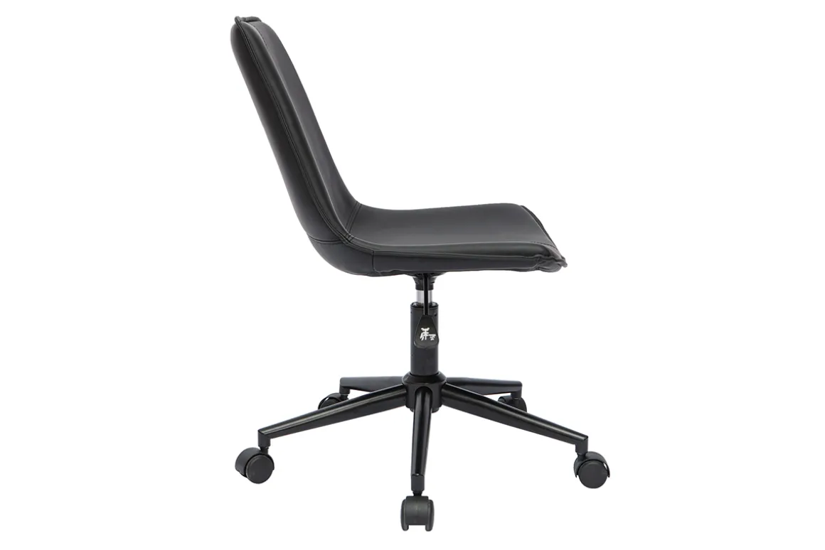 Miliboo Fauteuil De Bureau|Fauteuil De Bureau Petit Prix-Chaise de bureau à roulettes noire LISON