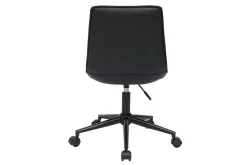 Miliboo Fauteuil De Bureau|Fauteuil De Bureau Petit Prix-Chaise de bureau à roulettes noire LISON