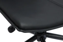 Miliboo Fauteuil De Bureau|Fauteuil De Bureau Petit Prix-Chaise de bureau à roulettes noire LISON