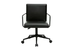 Miliboo Fauteuil De Bureau|Fauteuil De Bureau Petit Prix-Chaise de bureau à roulettes noire FLOKI