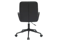 Miliboo Fauteuil De Bureau|Fauteuil De Bureau Petit Prix-Chaise de bureau à roulettes noire ALBAN