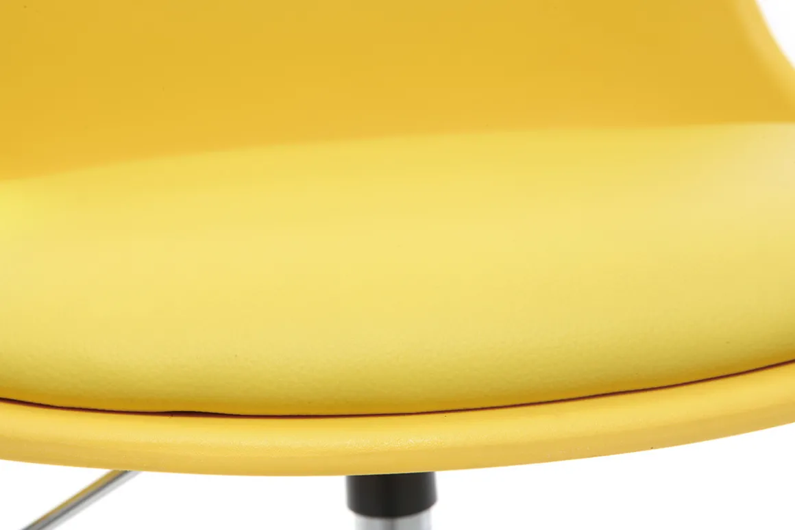 Miliboo Fauteuil Enfant-Chaise de bureau design enfant jaune STEEVY