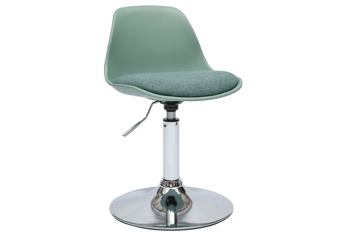 Miliboo Fauteuil Enfant-Chaise de bureau design enfant vert de gris STEEVY