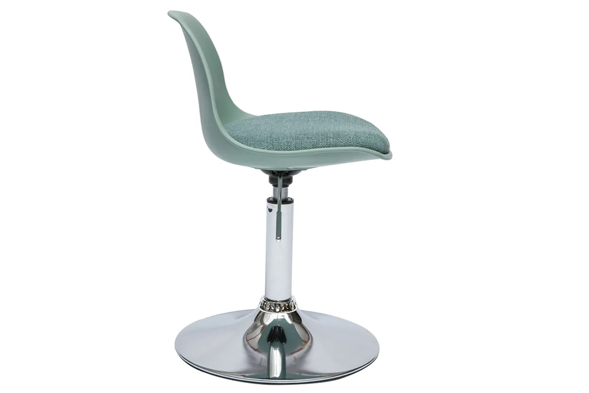 Miliboo Fauteuil Enfant-Chaise de bureau design enfant vert de gris STEEVY