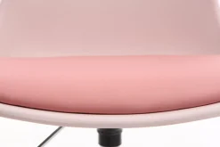 Miliboo Fauteuil Enfant-Chaise de bureau design enfant rose STEEVY