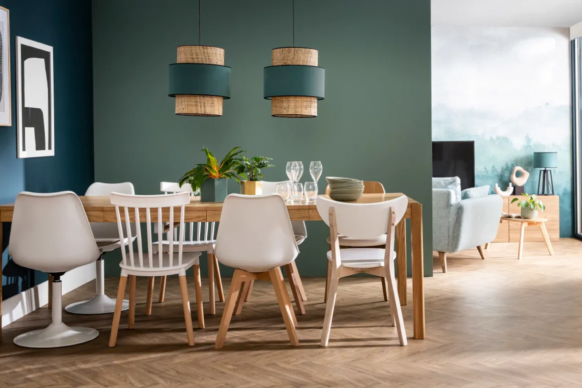 Miliboo Chaise Design-Chaise design pivotant blanc mat STEEVY V2