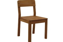 Miliboo Chaise De Jardin-Chaises de jardin en bois massif (lot de 2) AKIS