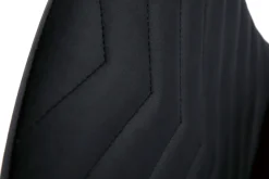 Miliboo Chaise Design-Chaises design noires en tissu velours et métal (lot de 2) PUMPKIN