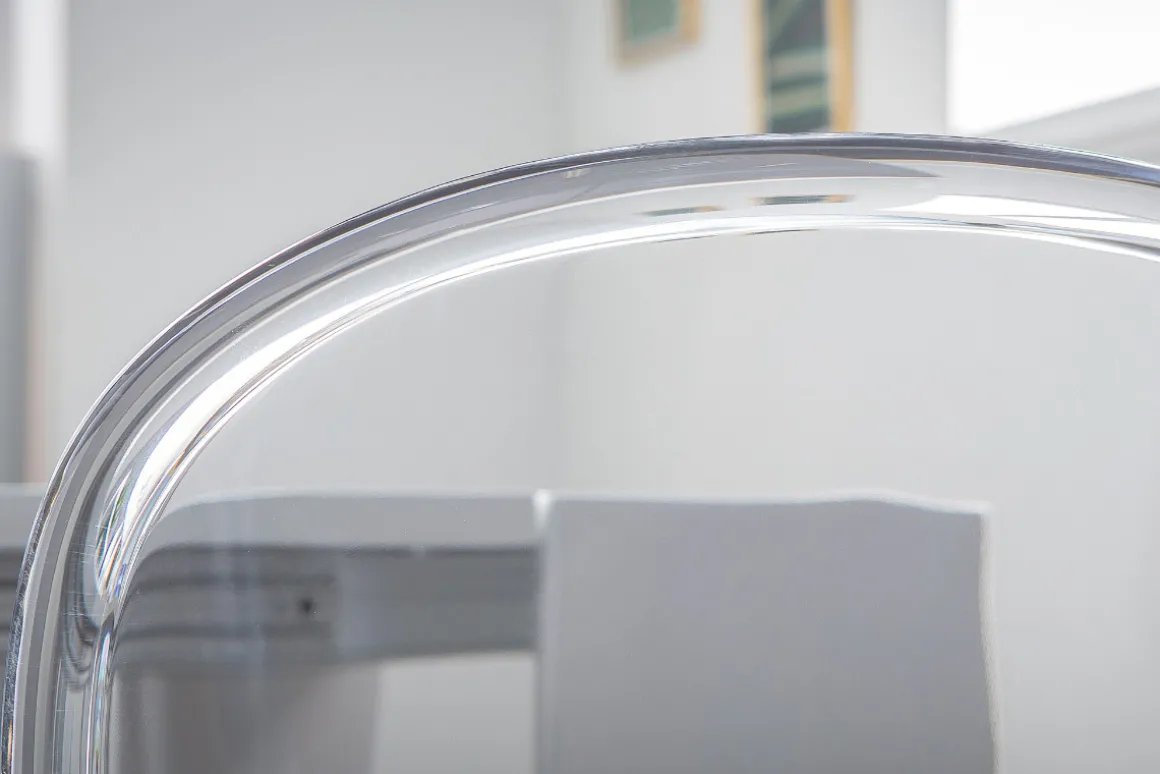 Miliboo Chaise Design-Chaises empilables design transparentes (lot de 2) THALYSSE