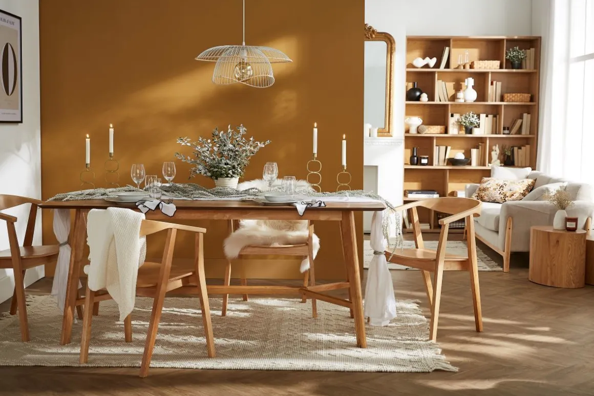 Miliboo Chaise Design|Chaise En Bois-Chaises scandinaves en bois clair massif (lot de 2) BAHIA