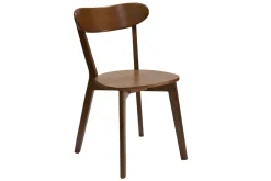 Miliboo Chaise Design|Chaise En Bois-Chaises vintage bois foncé (lot de 2) DOVE