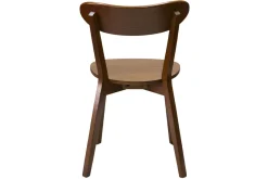 Miliboo Chaise Design|Chaise En Bois-Chaises vintage bois foncé (lot de 2) DOVE