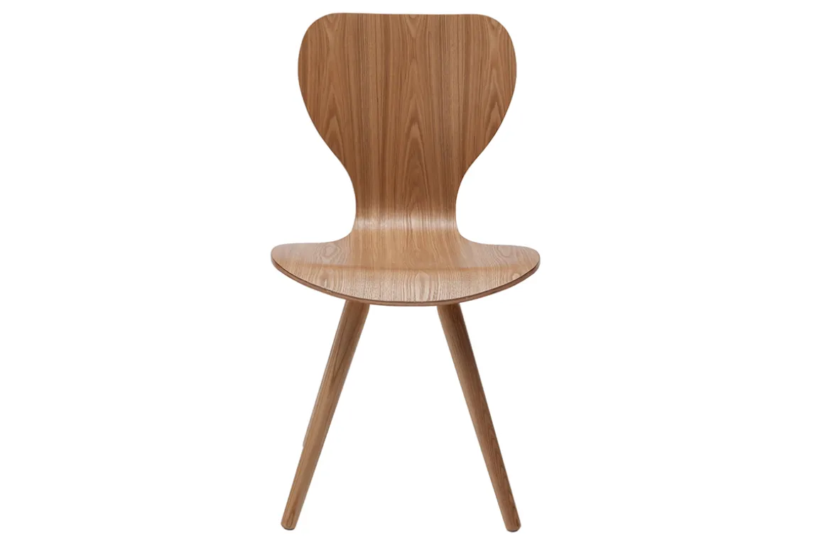 Miliboo Chaise Design|Chaise En Bois-Chaises vintage en bois clair (lot de 2) NORDECO