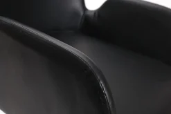 Miliboo Voir Tous Les Fauteuils|Fauteuil-Chaises vintage noires (lot de 2) TIKA