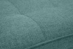 Miliboo Chauffeuse|Chauffeuse-Chauffeuse 2 places convertible en tissu vert de gris SALLY