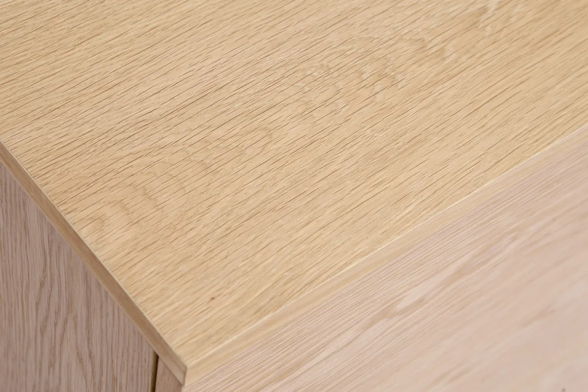 Miliboo Commode|Commode-Commode en bois clair chêne 6 tiroirs L120 cm FREDDY