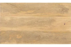 Miliboo Commode|Commode-Commode en bois manguier massif et métal noir 3 tiroirs L70 cm JUDE