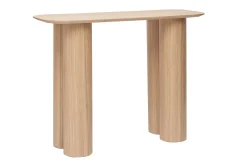 Miliboo Console-Console design en bois clair L100 cm FOLEEN
